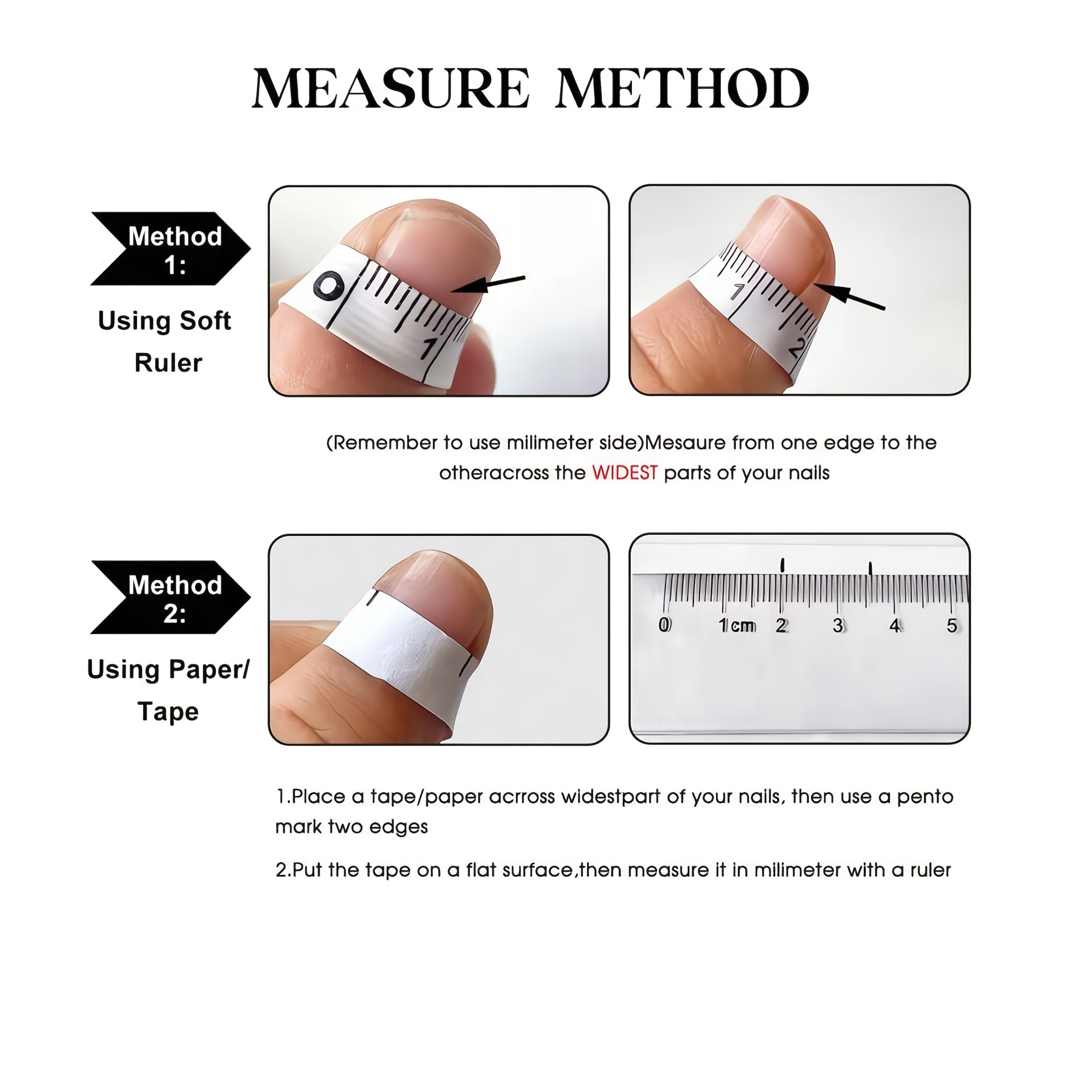 10pcs Handmade Summer Rainbow Mermaid Nail Stickers - High-Quality, Wearable Press-On Nails with Pastel Colors & Sparkling Accents