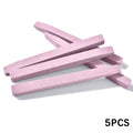 5pcs Nail Quartz Grinder, Blue and Pink Nail Polishing and Shaping Scraper, Easy to Operate Odorless