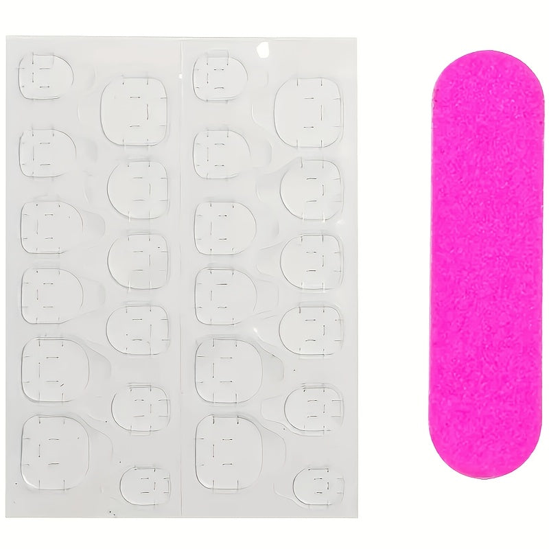 Ballet Mermaid Glam 10pcs Ballet Mermaid Glam Press-On Nails | Pastel Purple\u002FPink\u002FBlue\u002FWhite