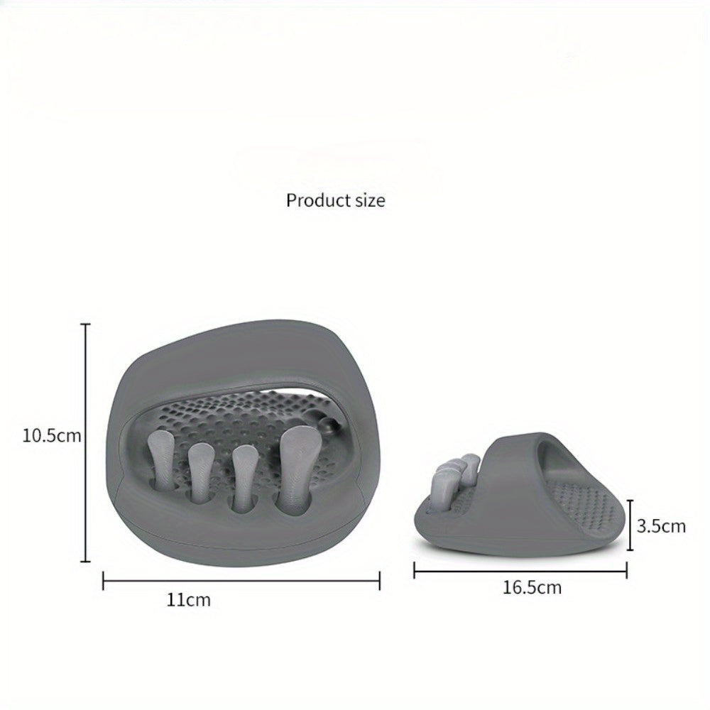 1 pair of toe separation exercise arch slippers, flat foot full arch support slippers, sole relaxation, arch exercise equipment slippers