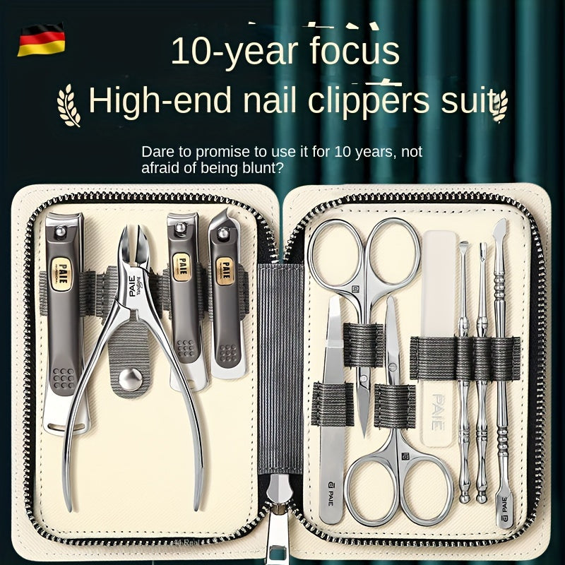 German Nail Clipper Set High-end Beauty Manicure Full Set Ingrown Toenail Special Nail Clipper Ingrown Toenail Eagle Beak Nail Clipper