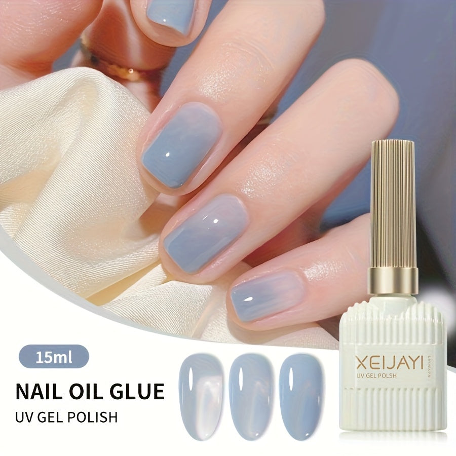 Spring Nail 2025 Fashion Nails Art 9Colors Set 0.51oz Nail Gel Polish Soaking LED Nail Gel Salon Female Nail Art Tools Fashion Nails