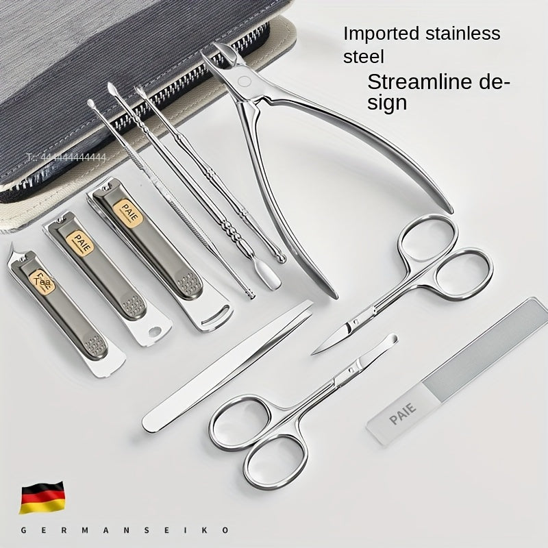 German Nail Clipper Set High-end Beauty Manicure Full Set Ingrown Toenail Special Nail Clipper Ingrown Toenail Eagle Beak Nail Clipper