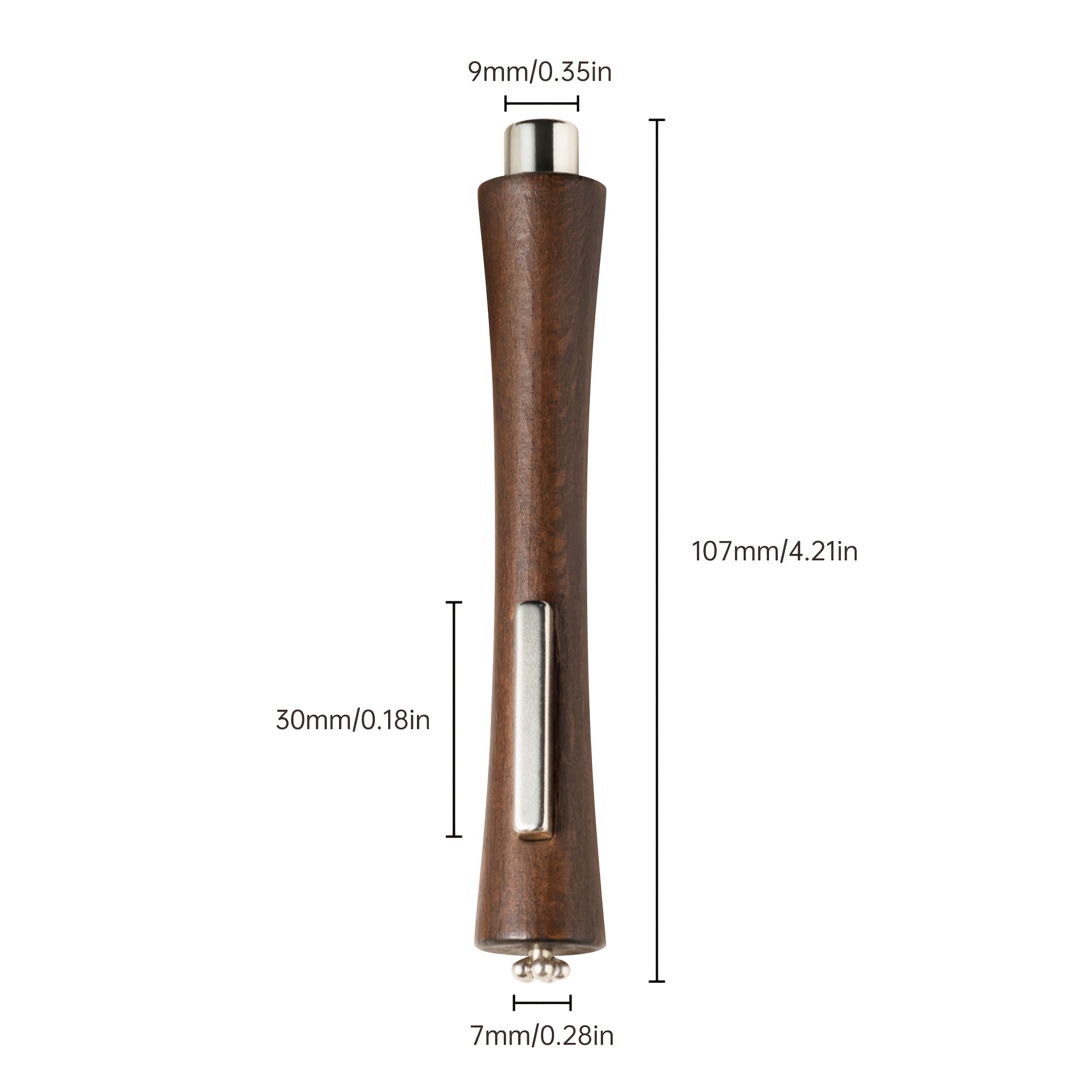 6pcs Cat's Eye gel Magnetic Stick Manicure Tool, 1 double head nail polish polishing magnetic stick+5 iron wires