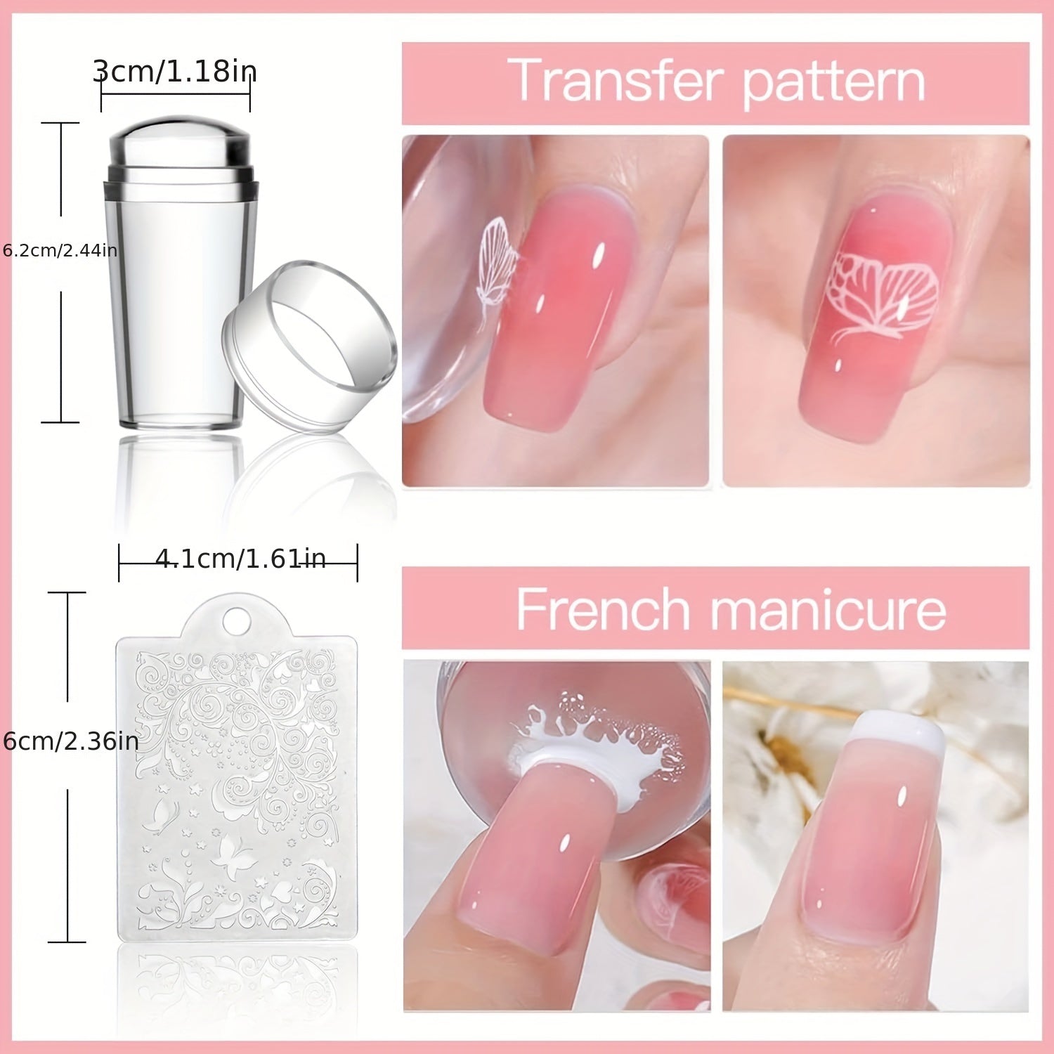 Biutee Nail Stamping Plates With 8 Colors Nail Stamping Polish Gel 10PCS Nail Stamp Plates Nail Stamper Christmas Starry Sky Lace Flower Leaves Animal Nail Stamping Kit Halloween Nail Design