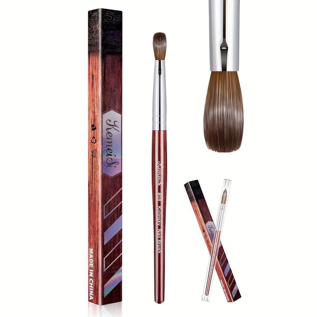 Acrylic Gel Extension Pen Reusable Acrylic Gel Extension Pen - Flat Head Manicure Brush, Light Pen Nail Brush Gel Pen