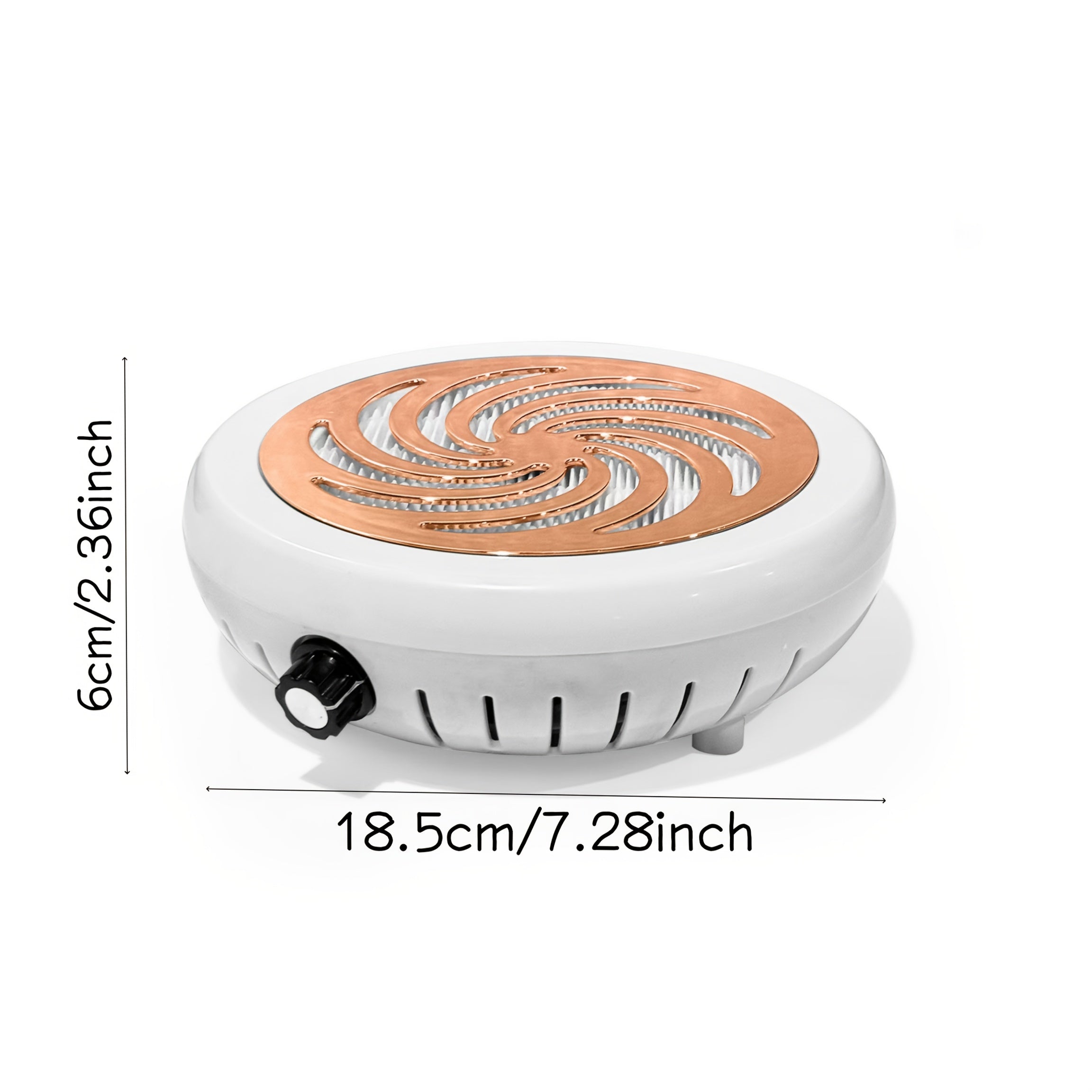 High-efficiency Nail Salon Vacuum Cleaner, Unique Circular Design, Hand Fatigue During Nail Art Process